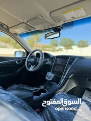  10 أنفنتي Q50 موديل 2019 بحادث خفيف جدا سيارة قمة في نظافة