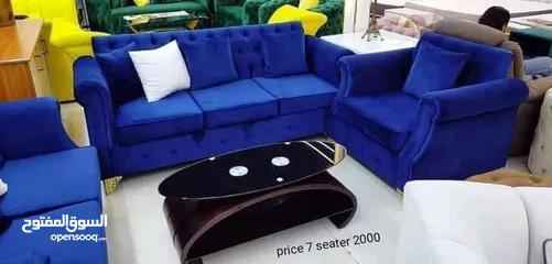  25 تتوفر أريكة فاخرة جديدة..sofa set for sale