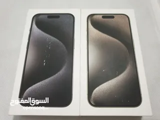  12 ايفون 15pro iPhone تيتانيوم الاصلي فقط يومين