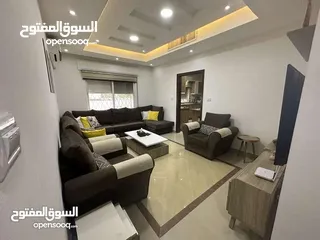  18 شقة  مفروشة  للايجار في عمان -منطقة   ضاحية الرشيد  منطقة هادئة ومميزة جدا