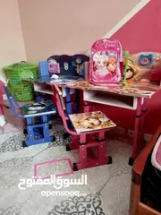  8 مكاتب أطفال الروضة – متعة الدراسة واللعب في مكان واحد تصميم عملي ومريح للأطفال