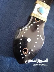  17 خناجر فريده مشغوله يدويا عاج مطعم فضة وفولاذ الله يبارك