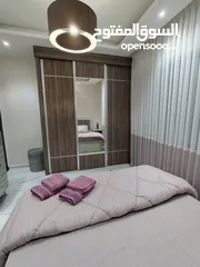  9 Furnished -3rd Floor Apartment For Rent In Amman-Tla Al Ali