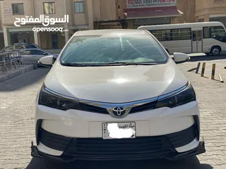  2 كورولا 2017 1600 سي سي عداد 190 الف شرط الفحص مكينه قير او شاصي  Corolla 2017 1.6 190 km