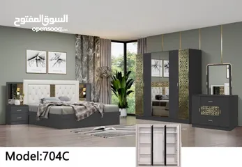  17 غرفۃ نوم بدون ترکیب بدون دوشك BEDROOM SET WITHOUT FITTING WITHOUT MATTRESS