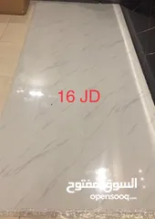  13 ألواح حائط PVC رخامي UV مقاومة للرطوبة والحرارة بقياس 280×122