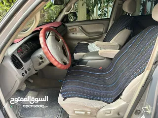  4 تويوتا سيكويا V8 ساحلية 2004 المحرك الابيض 48 للبيع