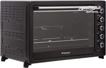  2 cash only  / Bompani Electric Oven 120 Liter, Black Model BEO120