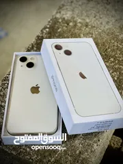  1 آيفون إصدار أمريكي لون أبيض مو مغير ولا قطعه نو اكتف