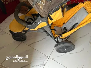  1 للبيع عربة أطفال Hauck أصلية - ألمانية الصنع  تلستفسار   سعر قابل التفاوض