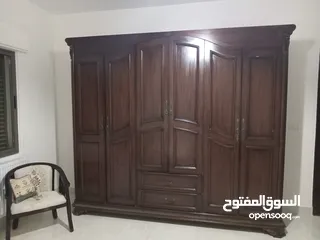  2 خزانة غرفة نوم خشبية كبيرة (6) أبواب