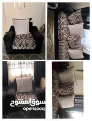  1 كنب خشب سويد للبيع