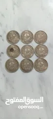  12 عملات أمريكية وفرنسية نوادر