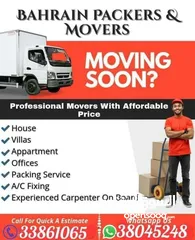  2 Bahrain Movers and Packers  professional in Moving packing