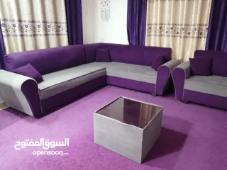  1 كورنر مع ثنائيه لغرفه ضيوف