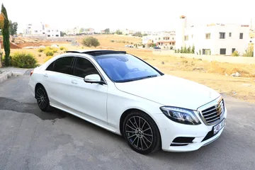  10 مرسيدس s350 2014 بنزين بحالة الوكاله