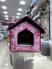  16 بيوت مع خداشات للقطط
