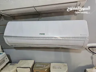  2 مكيف دايو 1 طن سوبر انفرتر مستعمل بحاله الوكاله مع كفاله لمده شهر شامل التوصيل وتركيب
