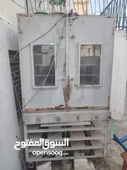  1 فرن  لخبز الحلويات 5 عيون 6 رفوف حجم كبير