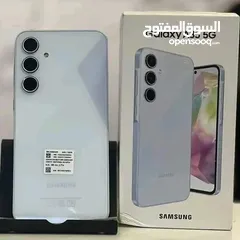  3 مشغل اخو الجديد Samsung A35 5G رام 16 جيجا  256 أغراضة والكرتونه الأصلية مكفول متوفر توصيل