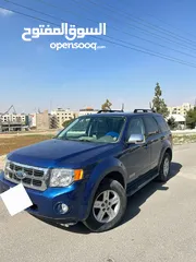  2 فورد اسكيب 2008 لون ازرق بالصلاة على النبي مصروف البنزين أقل من عادي صيانة دائمة كاوشوك حالته متوسطه