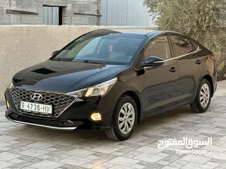  6 هونداي اكسنت ترخيص 2022 جير اتماتيك ماطور 1600 بنزين
