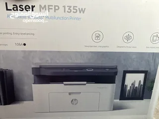  1 طابعه ليزر MFP 135w