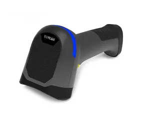  1 Sunlux IH20 2D Wired Barcode Scanner -Black قارئ باركود سلكي