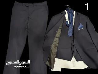  1 بدلة ،،بدلات ،، ربطات عنق ،، جرافه.