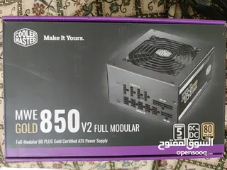  2 بور سبلاي cooler master 850 watt Gold