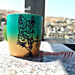  1 رسم على الزجاج