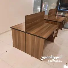  11 بارتيشن موظفين / ورك ستيشن رباعي  سداسي ثماني حسب الطلب من المصنع مباشرة