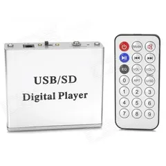  2 مشغل MP3  Digital Player USB/SD
