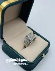  3 خواتم فضة رجالي