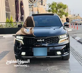  4 السيارة الاكثر تميزآ واقتصاديآ ، كيا سورينتو هايبرد 4/4  2023 فل كامل مع فتحة بالسعر المميز على كاش