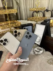  4 متوفر آيفون 13برو 256جيجا لون ازرق ولون ابيضّ ولون اسود بطاريات فوق ال 93الى 97 تفاصيل اقراء الوصف