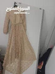  3 فساتين سهره طويله عدد اثنين جديد