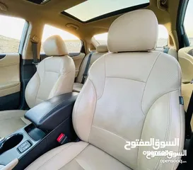  9 هيونداي سوناتا 2015 وارد الوكالة مالك اول بحال الشركة اعلى صنف ممشى قليل 7 جيد
