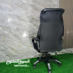  4 اجلس على الفخامة.. وارتقِ بالراحةكرسي المكتب الفاخر بتصميم أنيق وخامات عالية الجودة لمسة فخامة لأي