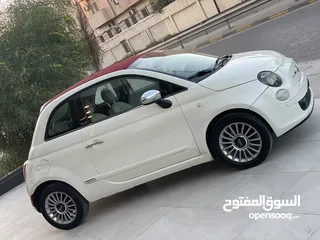  6 فيات 500c كبريو 2013