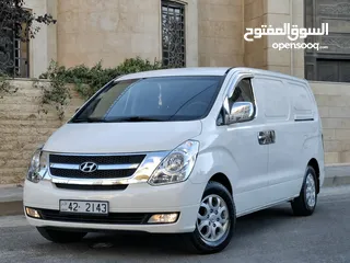  1 باص فان هيونداي H1 ( بنزين ) موديل 2011 وارد الشركة بحالة الوكالة