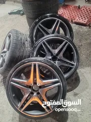  15 جنطات مرسيدس amg قياس 19 و 20