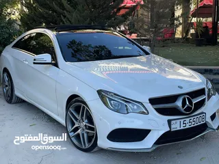  2 مرسيدس e 200 coupe غير مجمركة