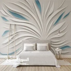  14 ورق حائط ثلاثي الأبعاد نسيج الماني بأشكال عصريه مميزة مع وجود تصاميم تناسب جميع المواقع  متوفر شحن