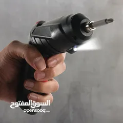  7 طقم مفك كهربائي لاسلكي