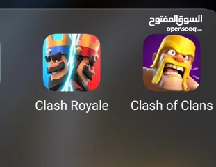  1 حسابات للبيع  ( Clash of Clans ) و ( Clash Royale )