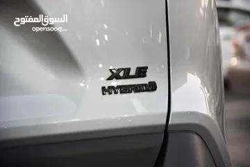  7 تويوتا راف فور XLE بمواصفات عالية وبحالة الزيرو Toyota RAV4 Hybrid XLE 2022