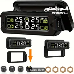  2 جهاز بلوتوث لقياس ضغط الإطارات