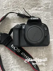  2 للبيع كاميرا ‏EOS 700D ‏Canon (شبه جديدة) + عدستين وبطاريتين وكامل ملحقاتها + هدية عدة تنظيف عدسات