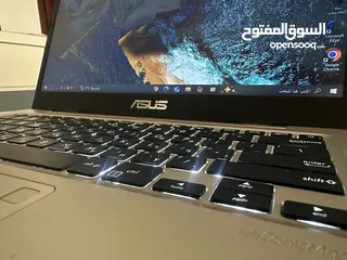  3 لابتوب اسوس i5 جيل ثامن كيبورد مصيء سعرر حررق